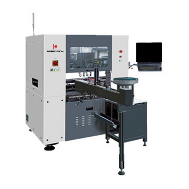 Online Button Insertion Machine