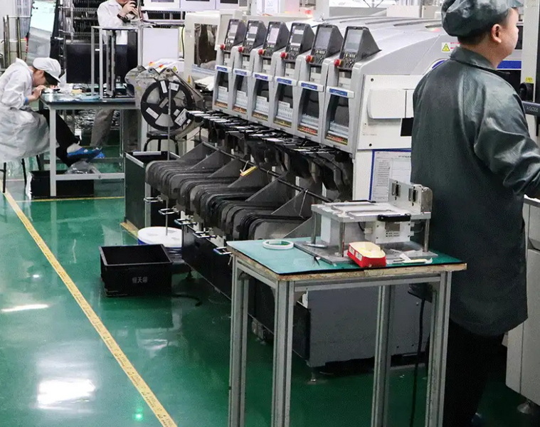 Пошук і ліквідацыю няспраўнасцей зборачнай машыны SMT